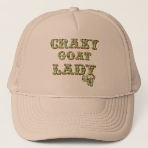 Funny Goat Shirt Crazy Goat Lady 3 Trucker Pet