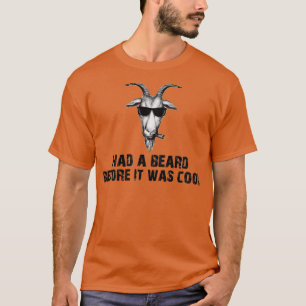 Funny Goat Shirt Funny Beard Shirt Gift for Goat L