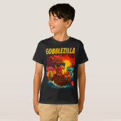 Funny Gobblezilla Meme Thanksgiving And 6-7 Christ T-shirt (Voorkant volledig)