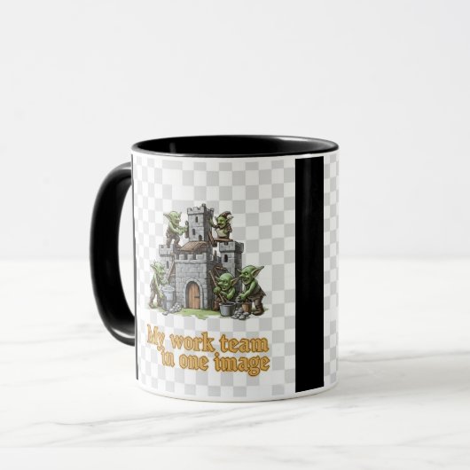 Funny Goblin Work Team Mug (Devant gauche)