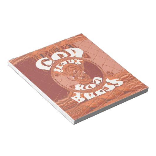 Funny God zegende U Golden kenya Hakuna Matata G Notitieblok (Schuin)