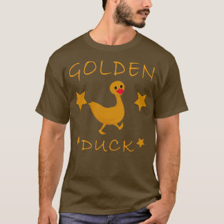 Funny Golden Duck Funny Duck Lover Cute Duck T-shirt