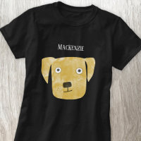 Funny Golden Labrador Retriever Dog