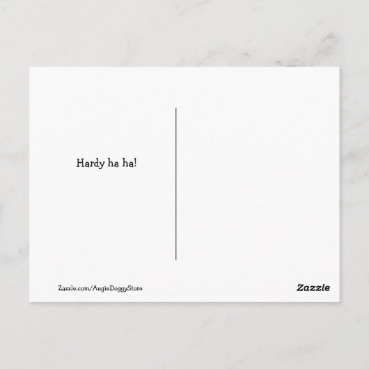 Funny Golden Retriever Cloning Joke Meme Briefkaart (Achterkant)