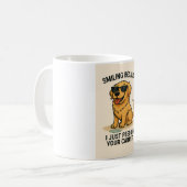 Funny Golden Retriever Mug  (Devant gauche)
