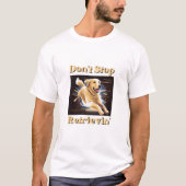 Funny Golden Retriever T-shirt | Parodie de chanso (Devant)