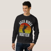 Funny Golf Back Nines Matter Trui (Voorkant volledig)