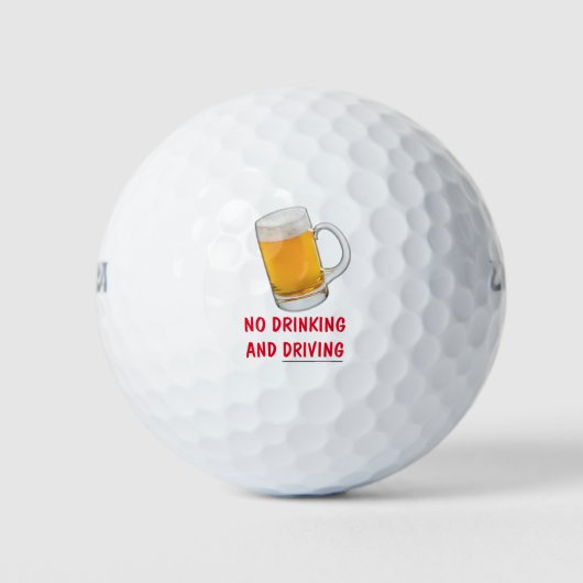 Funny Golf Ball Novelty Golfballen (Voorkant)