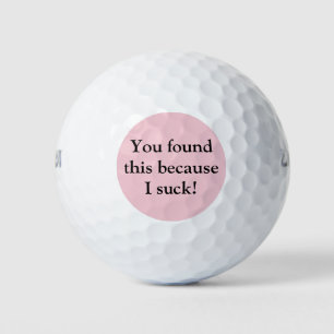 Funny Golf Balls Golfballen