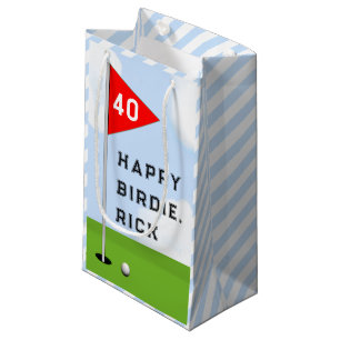 Funny Golf Birthday Klein Cadeauzakje