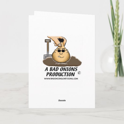 Funny Golf Carte d'anniversaire (Dos)