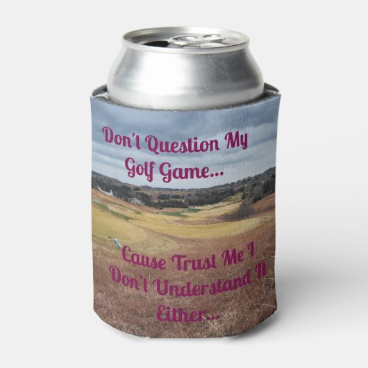 Funny Golf Cooler (Blikje Voorkant)