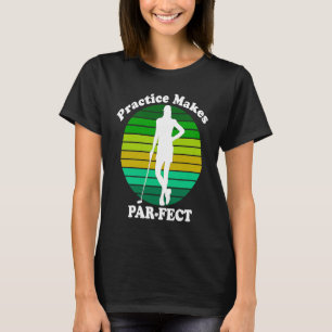 Funny Golf, Golfer, Golf Swing, Golf Lover, Vrouw T-shirt