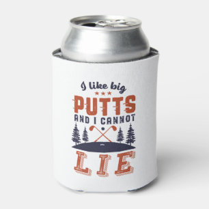 Funny Golf Golfers, die ik leuk vind aan de Humor Blikjeskoeler