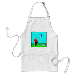 Funny Golf Humor Apron Standaard Schort