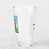 Funny Golf Humor Beer Glass Glas (Links)
