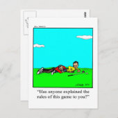 Funny Golf Humor Briefkaart (Voorkant / Achterkant)