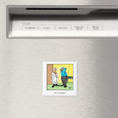 Funny Golf Humor Magnet Magneet (Insitu (Vaatwasser))