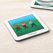 Funny Golf Humor Onderzetter Golf Gift (Linkerzijde)