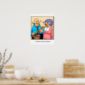 Funny Golf Humor Poster (Keuken)