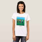 Funny Golf Humor Tee Shirt (Voorkant volledig)