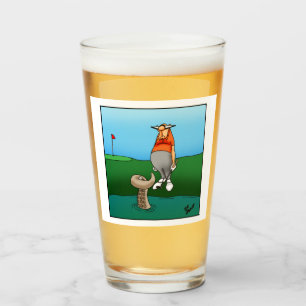 Funny Golf Humour Bière Verre Cadeau