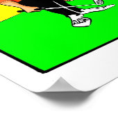 Funny Golf Humour Poster Cadeau (Coin)