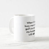 Funny Golf Mok (Voorkant links)