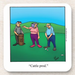 Funny Golf Onderzetter Gift