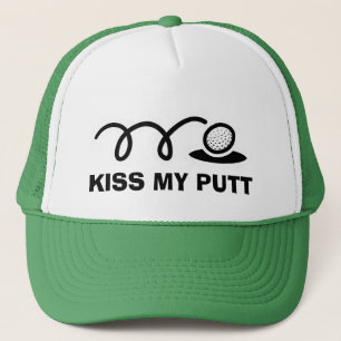 Funny golf petten Kus my putt