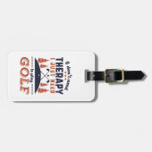 Funny Golf Player Golfers die ik niet nodig heb Bagagelabel (Voorkant horizontaal)