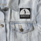 funny Golf sayings goling quote Vierkante Button 5,1 Cm (In situ)