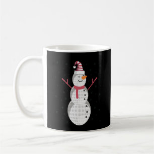 Funny Golf Snowman - Nieuwjaarscadeau Koffiemok
