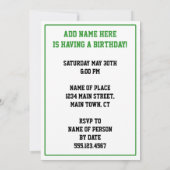 Funny Golf Swinger Invitation (Dos)