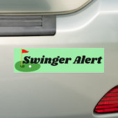 Funny Golf Swinger Sticker voiture (En voiture)