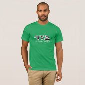 Funny golf t-shirt met een humoristisch citaat voo (Voorkant volledig)