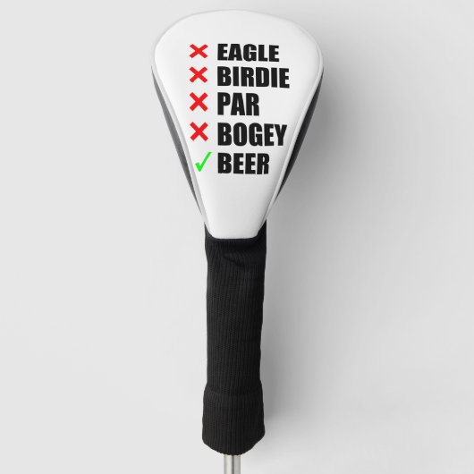 Funny golf term golfheadcover (Voorkant)