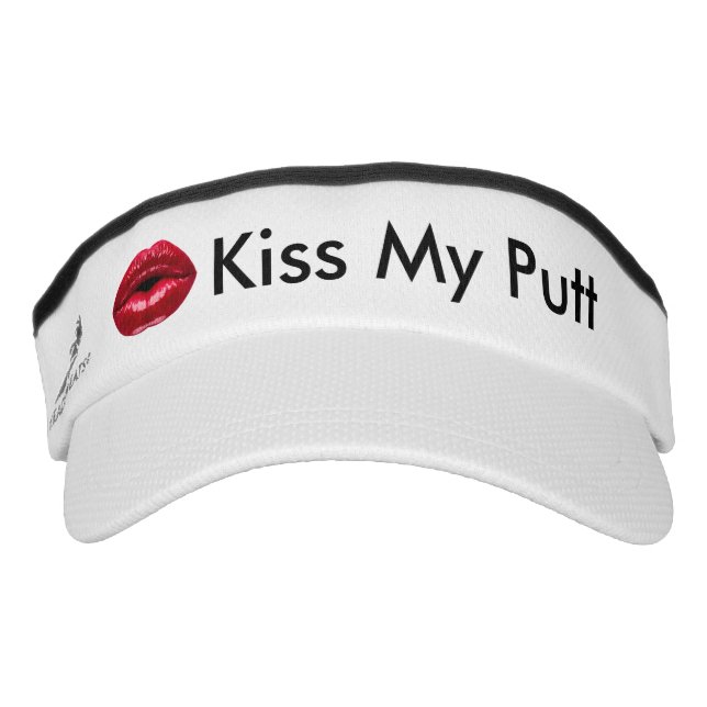 Funny Golf Theme Zonneklep (Voorkant)