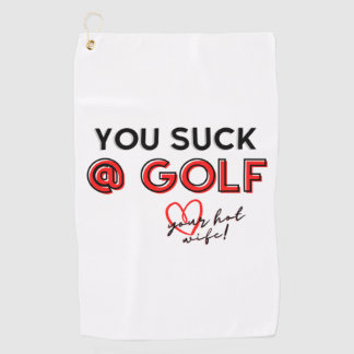 Funny Golf Towel Golfhanddoek