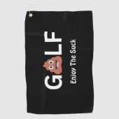 Funny Golf Towel Golfhanddoek (Voorkant)