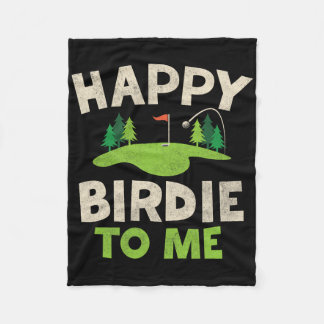 Funny Golf Verjaardag Shirt Happy Birdie Golfer Ki Fleece Deken