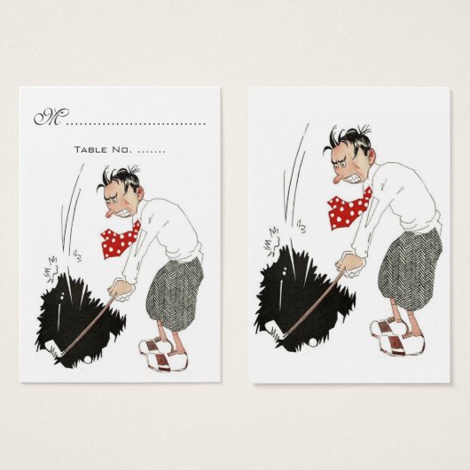 Funny Golfer (Devant & derrière)