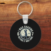 Funny Golfer 67 Meme Golf Joke Chasing 67 Sleutelhanger (Voorkant)