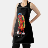 Funny Golfing Hot Dog Golf Schattige Golfer Meme S Schort (Insitu)