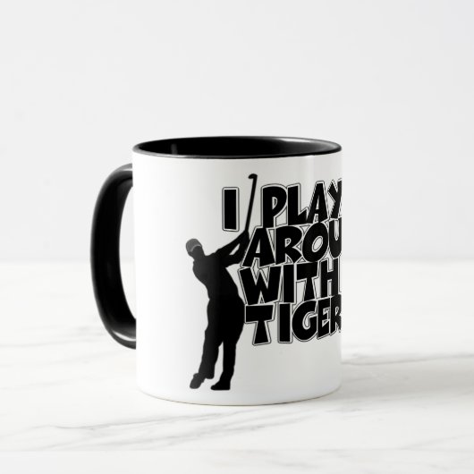 Funny golfing mok (Voorkant links)