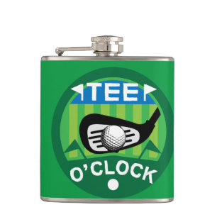 Funny Golfing Pros Golfing Fanatics Sports Flask Heupfles