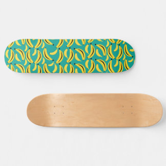 Funny Gone Bananas geïllustreerd patroon Skateboard