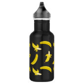 Funny Gone Bananas geïllustreerd patroon Waterfles (Rechts)