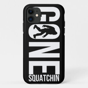 Funny Gone Squatchin iPhone 11 Hoesje