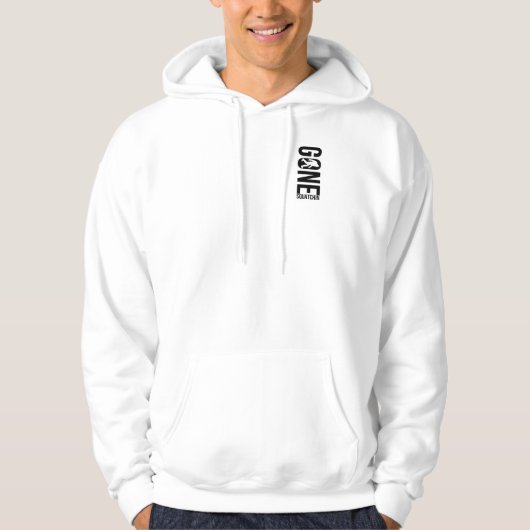 Funny Gone Squatchin Hoodie (Voorkant)